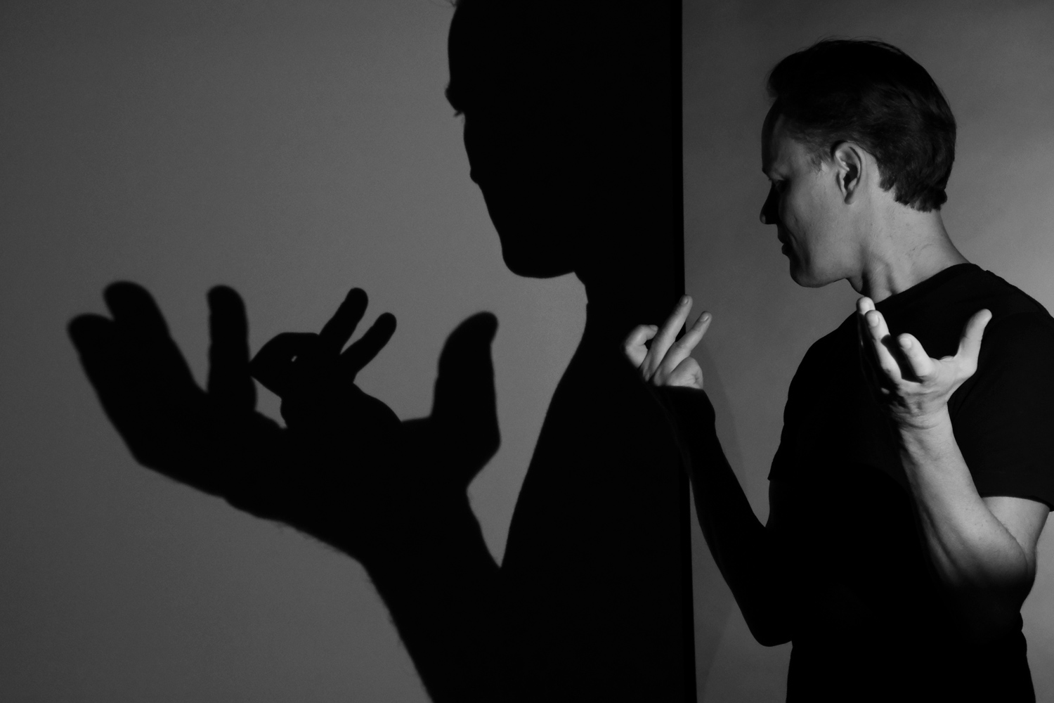 Philippe Beau - L'ombre au Piano - Photo de Antoine Dubroux